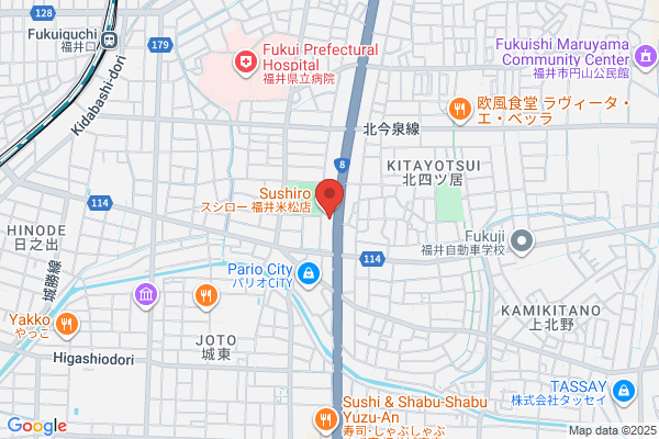 スシロー 福井米松店