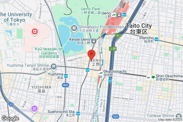 メガネスーパー 上野中央通り店