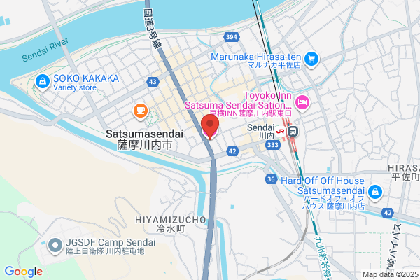 ホテルルートイン薩摩川内