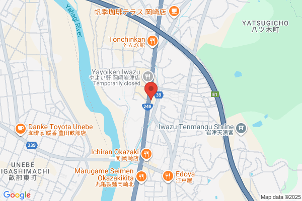 すき家 248号岡崎岩津店
