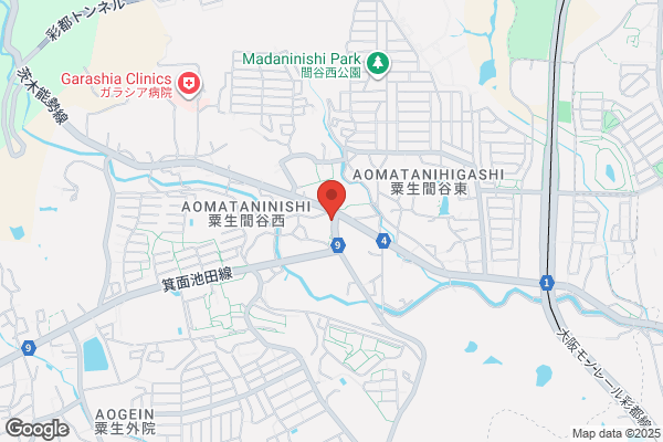 ドミノ・ピザ彩都粟生間谷店