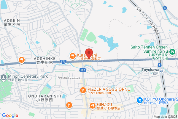 吉野家 １７１号線箕面小野原店