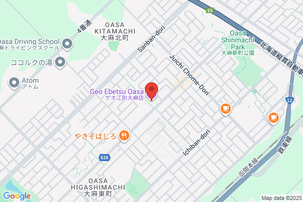 ゲオ江別大麻店