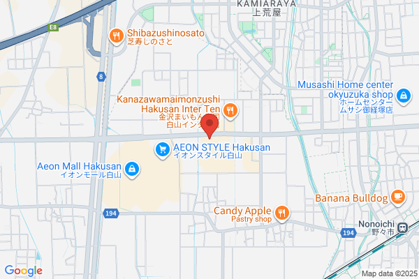 すき家白山横江店