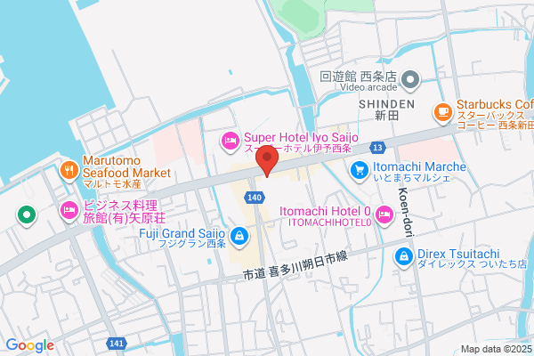 ホテルルートイン伊予西条