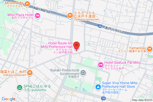 ホテルルートイン水戸県庁前
