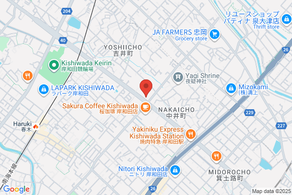 クリーニングのフランス屋 松源岸和田中井店