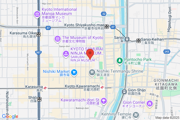 天丼まきの京都寺町
