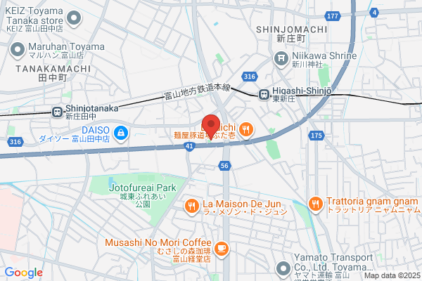 丸亀製麺富山荒川