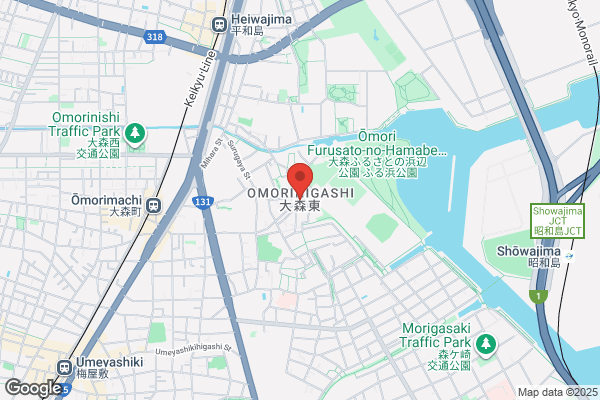 PUDOステーション　OT009　大森東1丁目