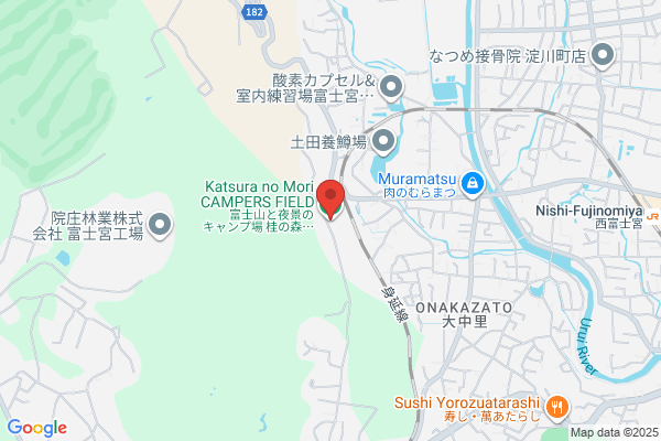 富士山と夜景のキャンプ場 桂の森CAMPERSFIELD