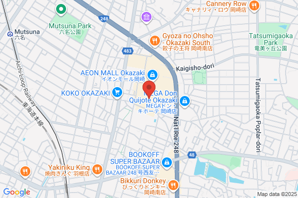コーチ イオンモール岡崎