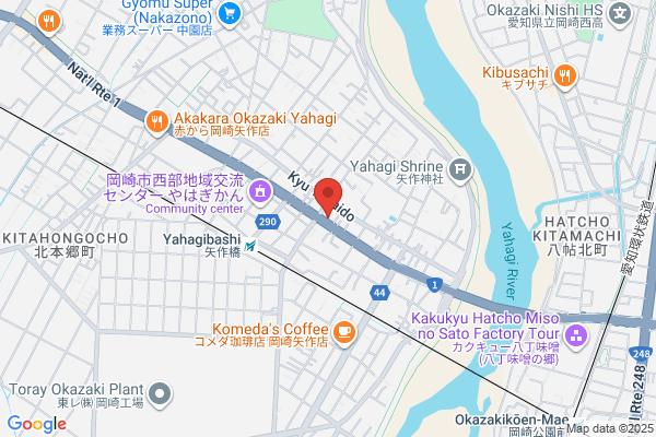 なか卯 1国岡崎矢作店