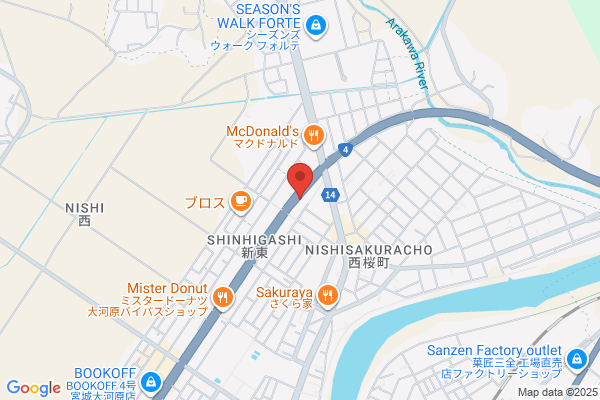 吉野家 ４号線大河原店