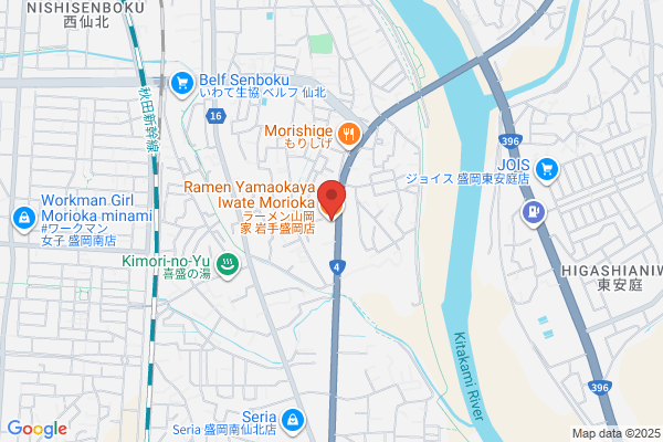 ラーメン山岡家 岩手盛岡店