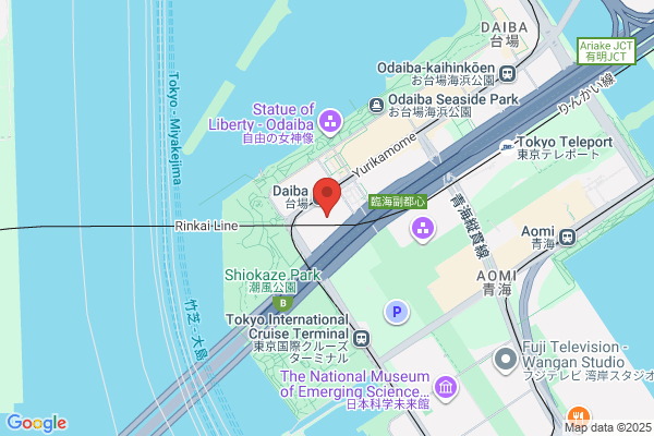 日比谷花壇 グランドニッコー東京 台場店ー閉店