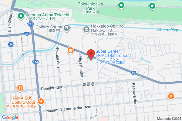 スーパーセンタートライアル帯広東店