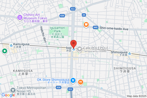 ファイテンショップ 荻窪南口店 IPコーナー(疲労回復コーナー)併設