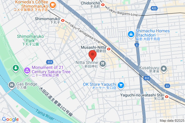 PUDOステーション　OT073　デニーズ　下丸子店
