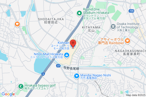 ヴィクトリアゴルフ　ニトリモール枚方店
