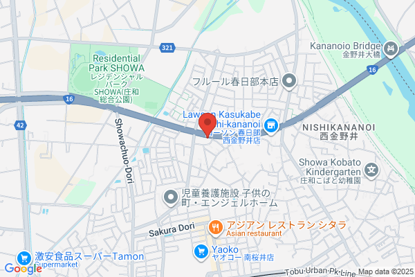 吉野家 １６号線庄和町店