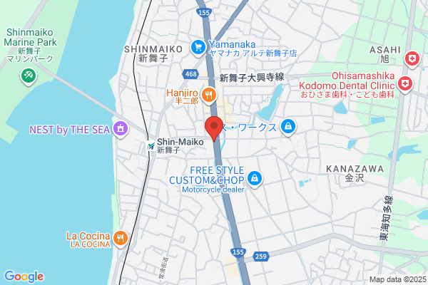 吉野家 １５５号線新舞子店