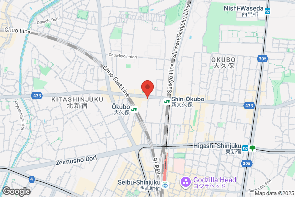 PUDOステーション　P223　ジーベック　北新宿