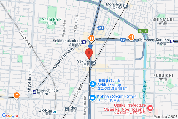 PUDOステーション　Osaka Metro谷町線　野江内代駅　2号出口通路