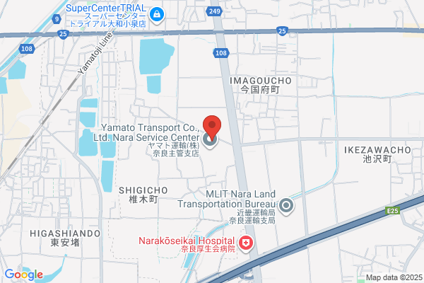 ヤマト運輸 いまご営業所（天理二階堂）
