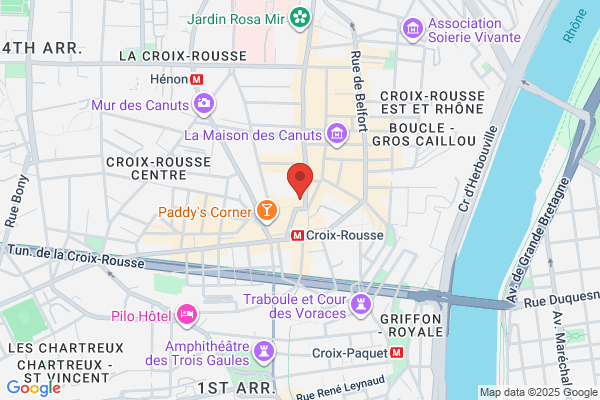Croix-Rousse（クロワ・ルース）