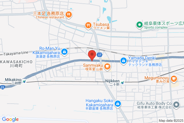 吉野家 ２１号線各務原店