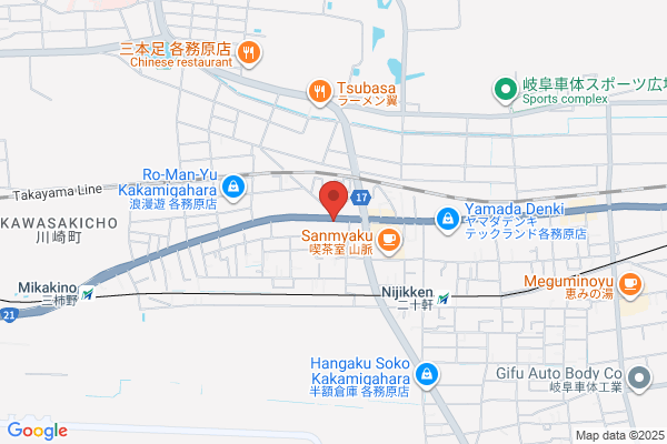吉野家 ２１号線各務原店