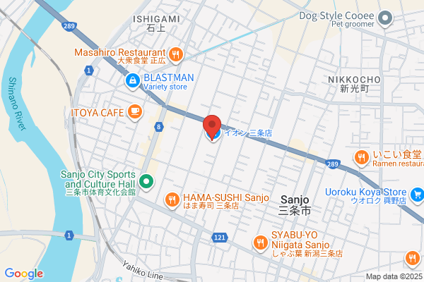 ナムコランドイオン三条店