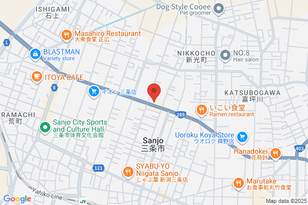 すき家 289号三条東裏館店