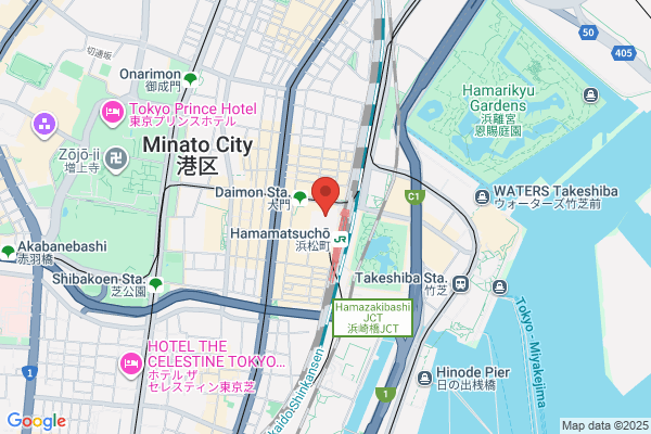 Hamamatsucho Tokyo Kaikan Restaurant Rainbow