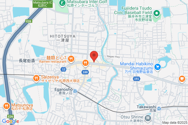 なか卯 羽曳野恵我之荘店