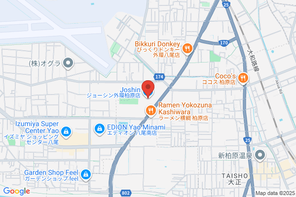 ジョーシン外環柏原店