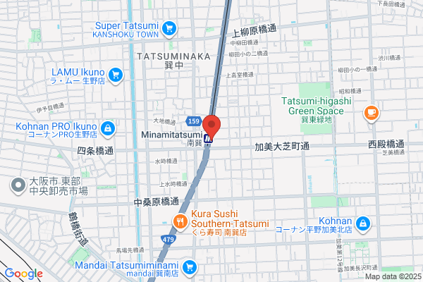 なか卯 南巽店