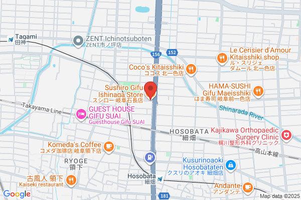 スシロー 岐阜石長店
