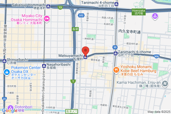 PUDOステーション　Osaka Metro長堀鶴見緑地線　玉造駅　トイレ付近
