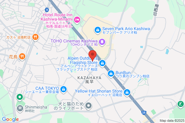 ゼビオスポーツエクスプレス かしわ沼南店