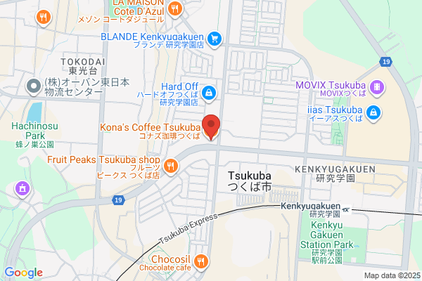 コナズ珈琲つくば