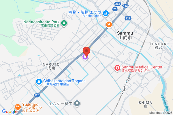 ウエルシア山武成東店