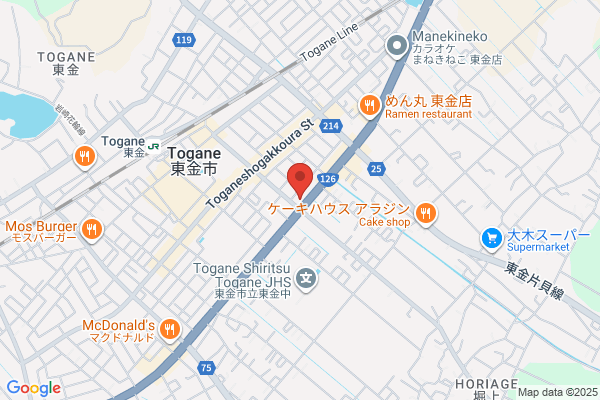 メガネスーパー東金店
