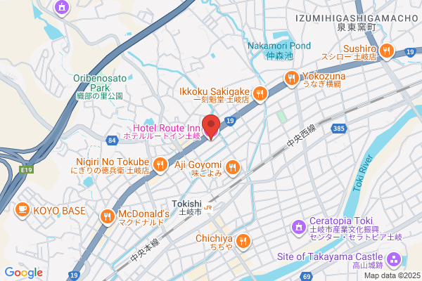 ホテルルートイン土岐