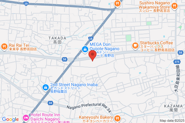 ヴィクトリアゴルフ　長野南高田店