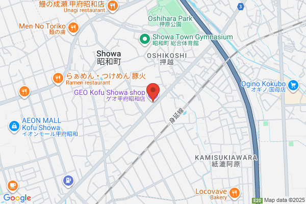 ゲオ甲府昭和店