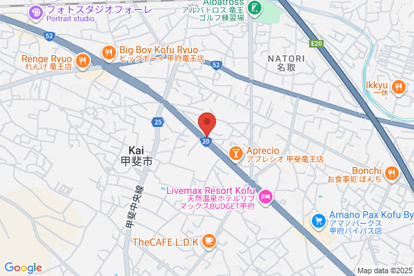 吉野家 甲府バイパス竜王店