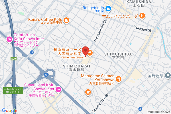 赤から甲府昭和店