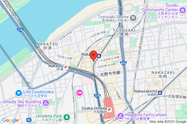 PUDOステーション　Osaka Metro谷町線　中崎町駅　改札出て左手